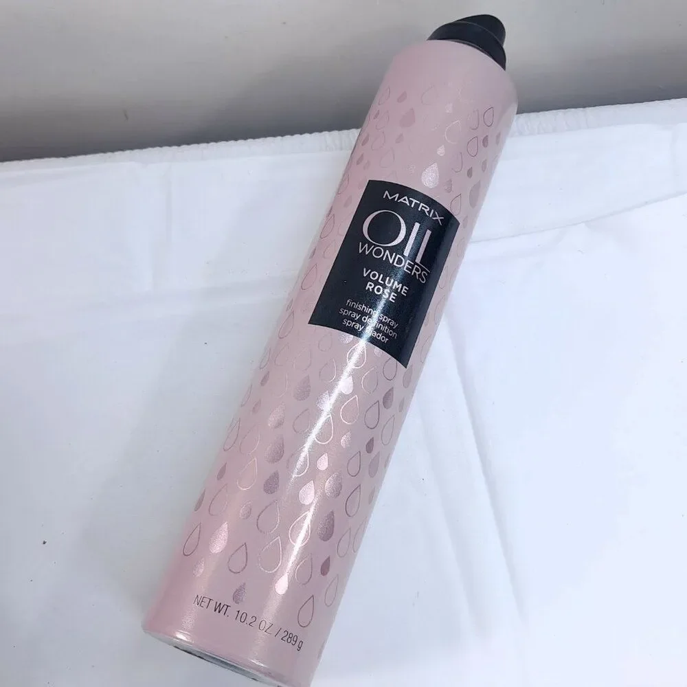 Matrix Oil Wonders‎ Volume Rose Finishing hair Spray 10.2 oz hairspray READ